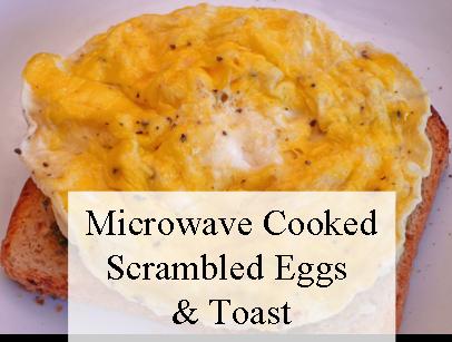 scrambled eggs microwave