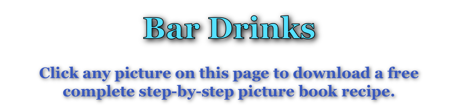 Bar Drinks page title