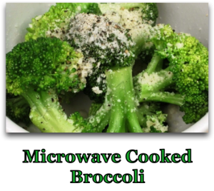 Microwave Cooked Broccoli