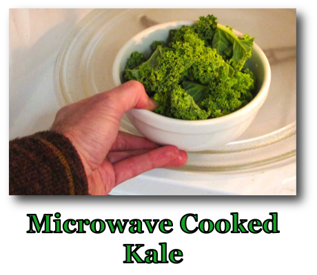 Microwave Cooked Kale