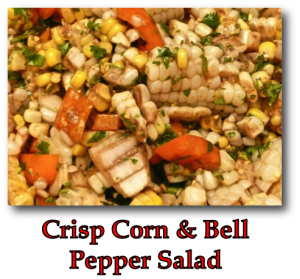 Crisp Corn & Bell Pepper Salad