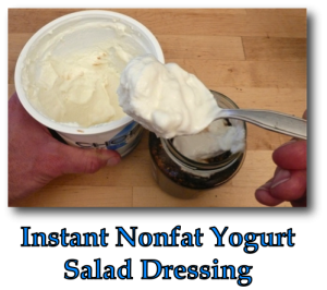 Instant Nonfat Yogurt Salad Dressing