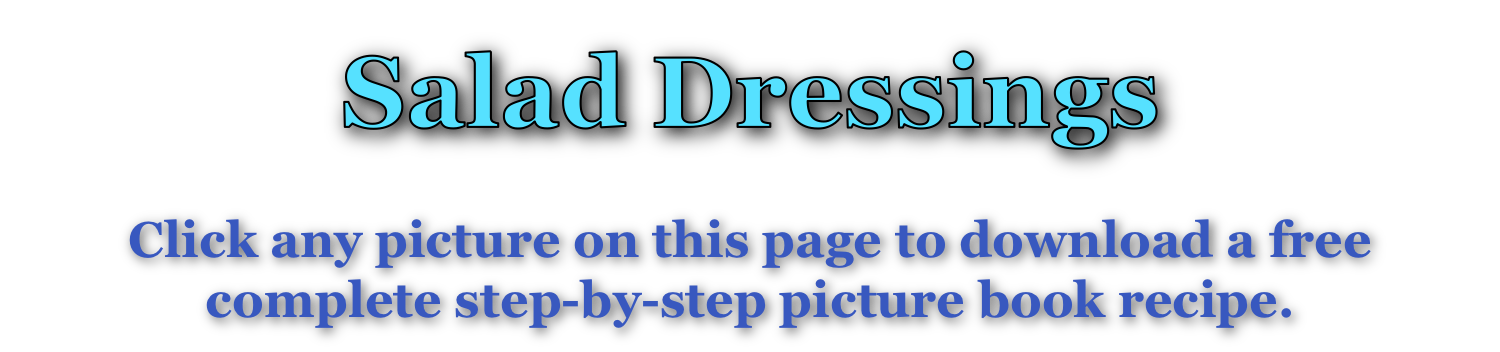 Salad Dressing page title