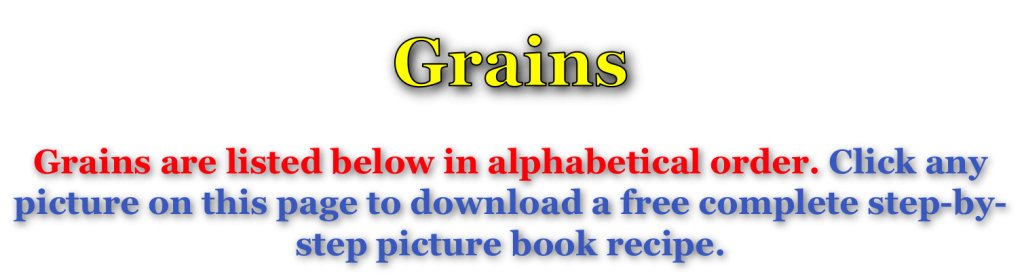 Grains page