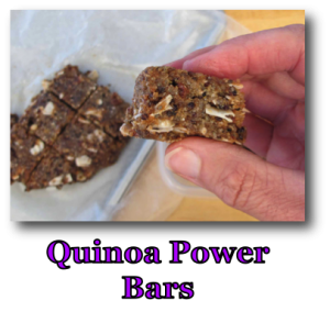 Quinoa Power Bars
