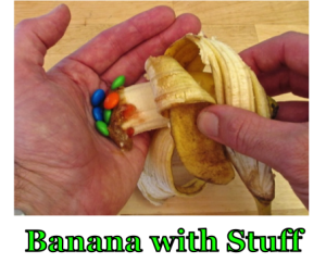 Banana with Stuff
