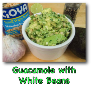 Guacamole with White Beans