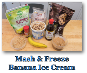 Mash and Freeze Banana Ice Cream