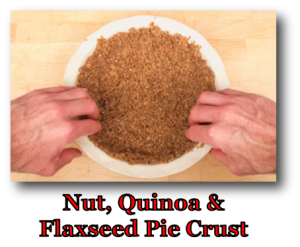 Nut, Quinoa & Flaxseed Pie Crust