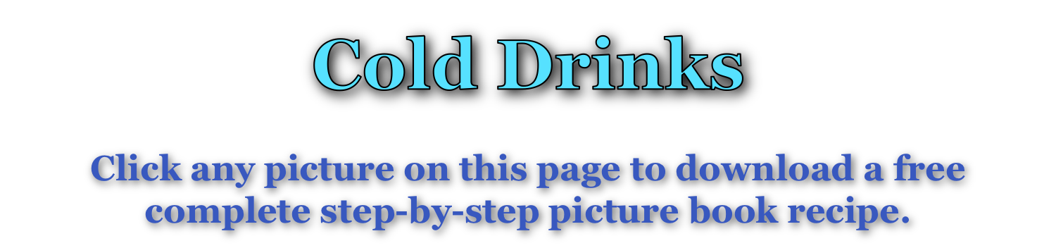 Cold Drinks page
