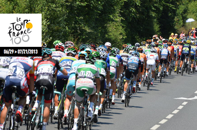 Click for a link to the official Tour de France site