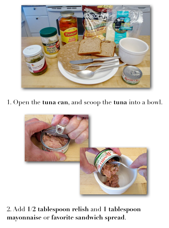 Click for Tuna Your Way - NOW! picture book recipe