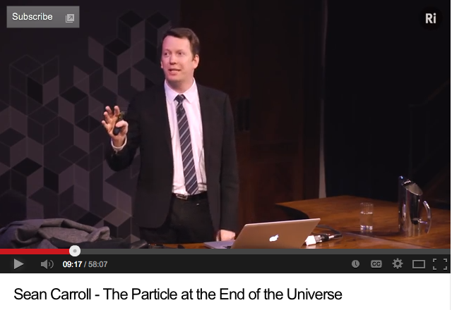 Sean Carroll: The Particle at the End of the Universe
