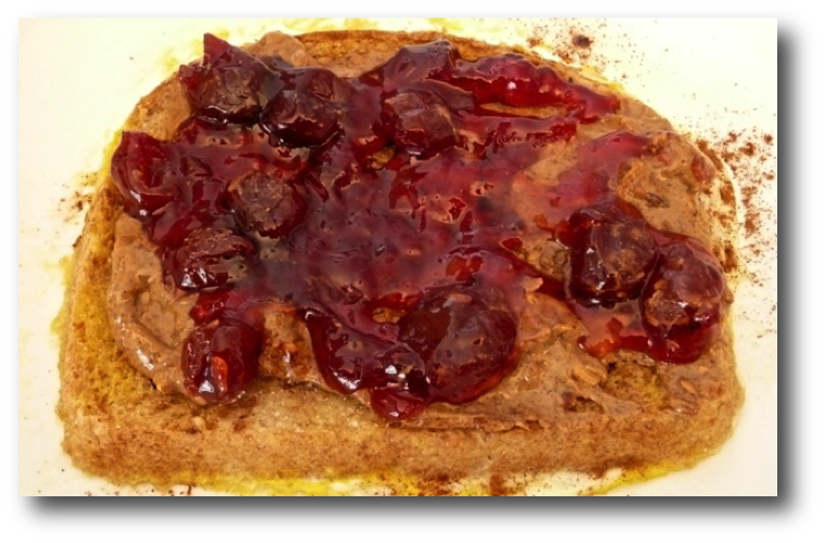 French Toast with Nut Butter & Jam