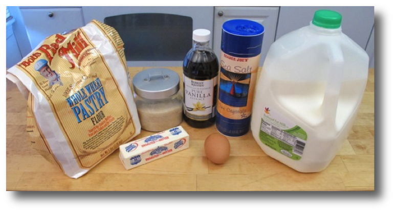 Crepes Made Easy ingredients