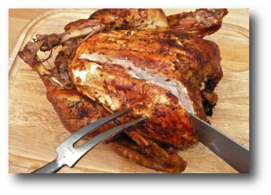 Carving Roast Turkey