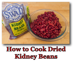 How to Cook Kidney Beans