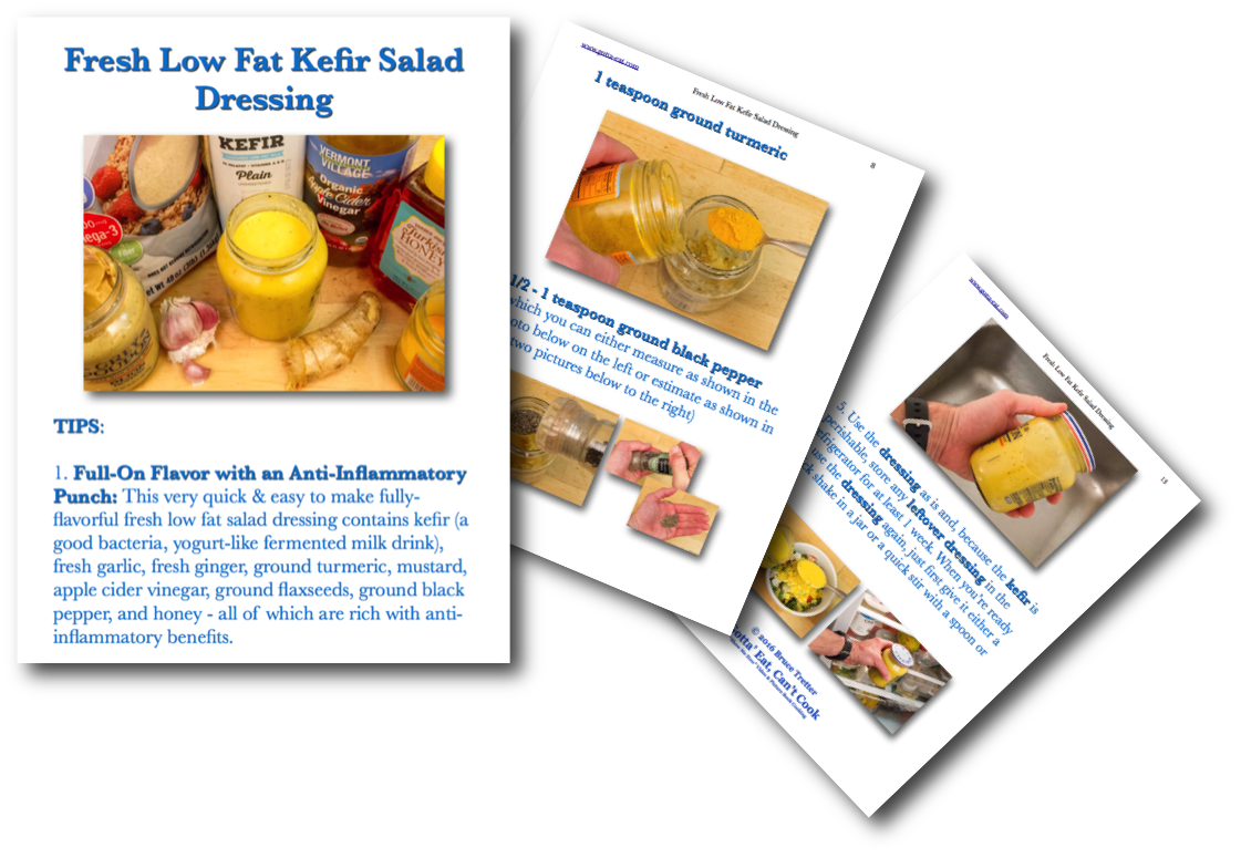 Fresh Low Fat Kefir Salad Dressing Picture Book Recipe