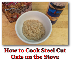 How to Cook Steel Cut Oats on the Stove