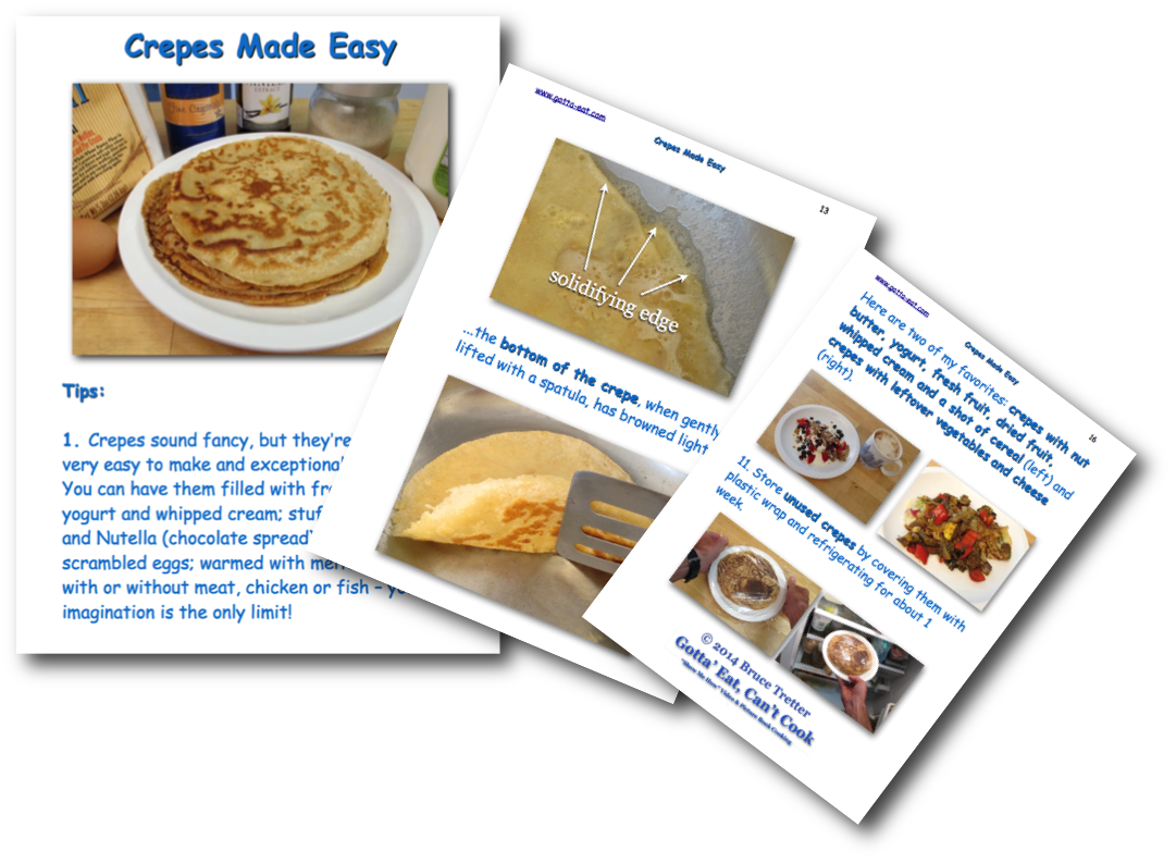 Crepes Made Easy Picture Book Recipe
