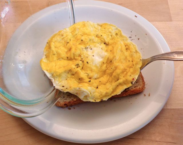 Microwave Scrambled Eggs
